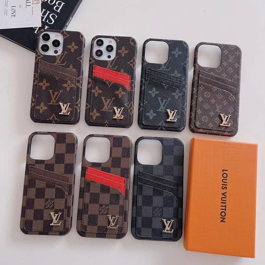 Tunde Store Louis Vuitton iPhone 15 Cover Case With Credit Card Slot
