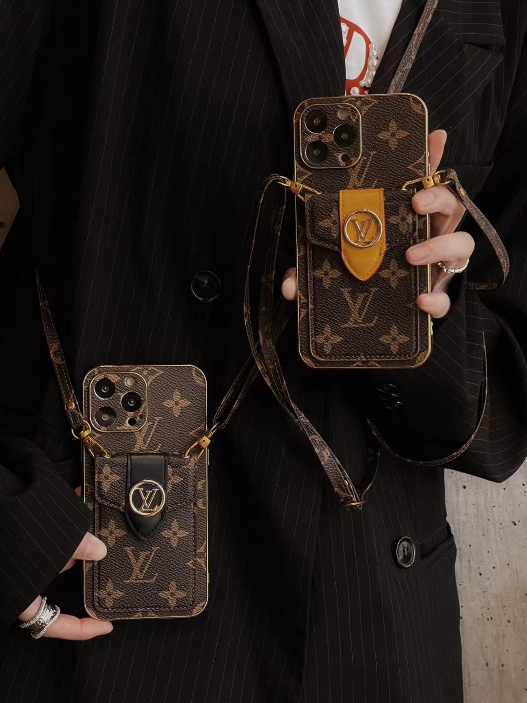 Tunde Store Louis Vuitton iPhone 15 Wallet Case Style and Protection