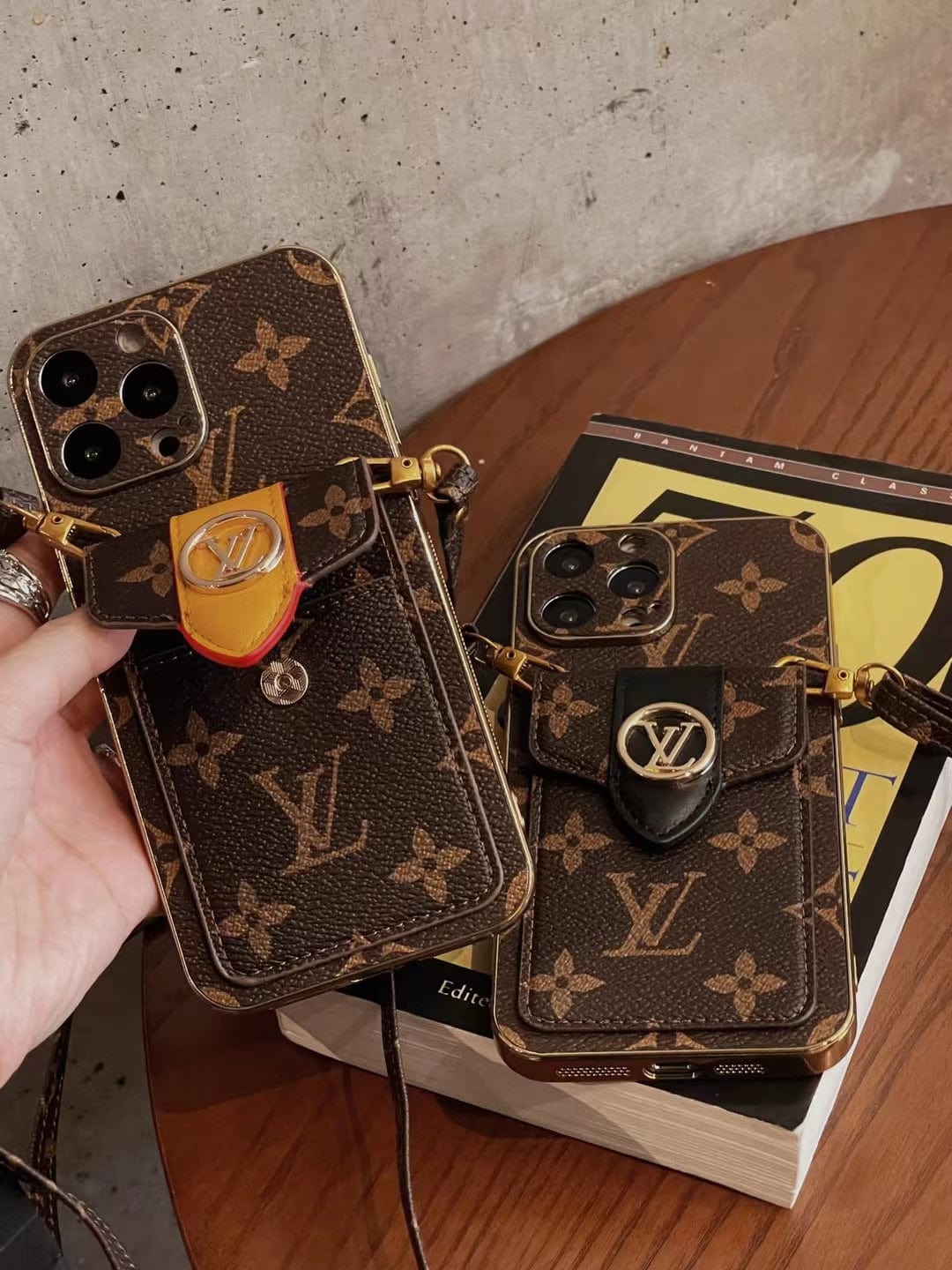 Tunde Store Louis Vuitton iPhone 15 Wallet Case Style and Protection