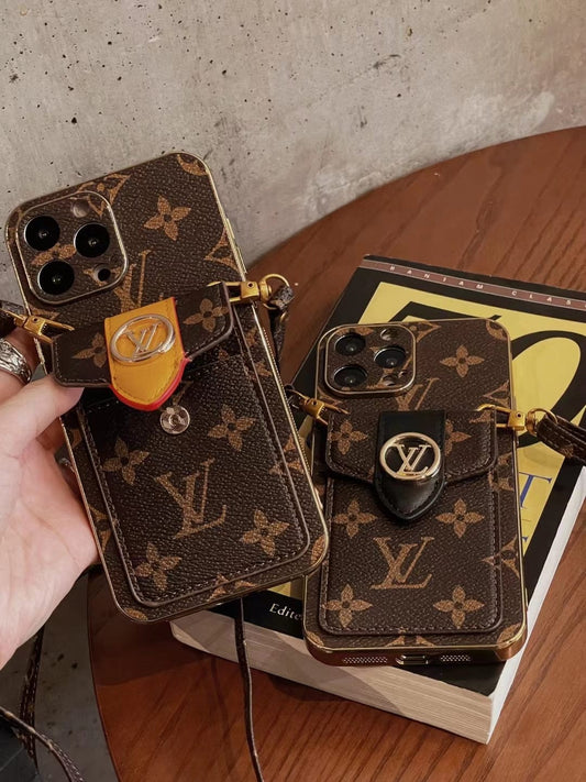 Tunde Store Louis Vuitton iPhone 15 Wallet Case Style and Protection