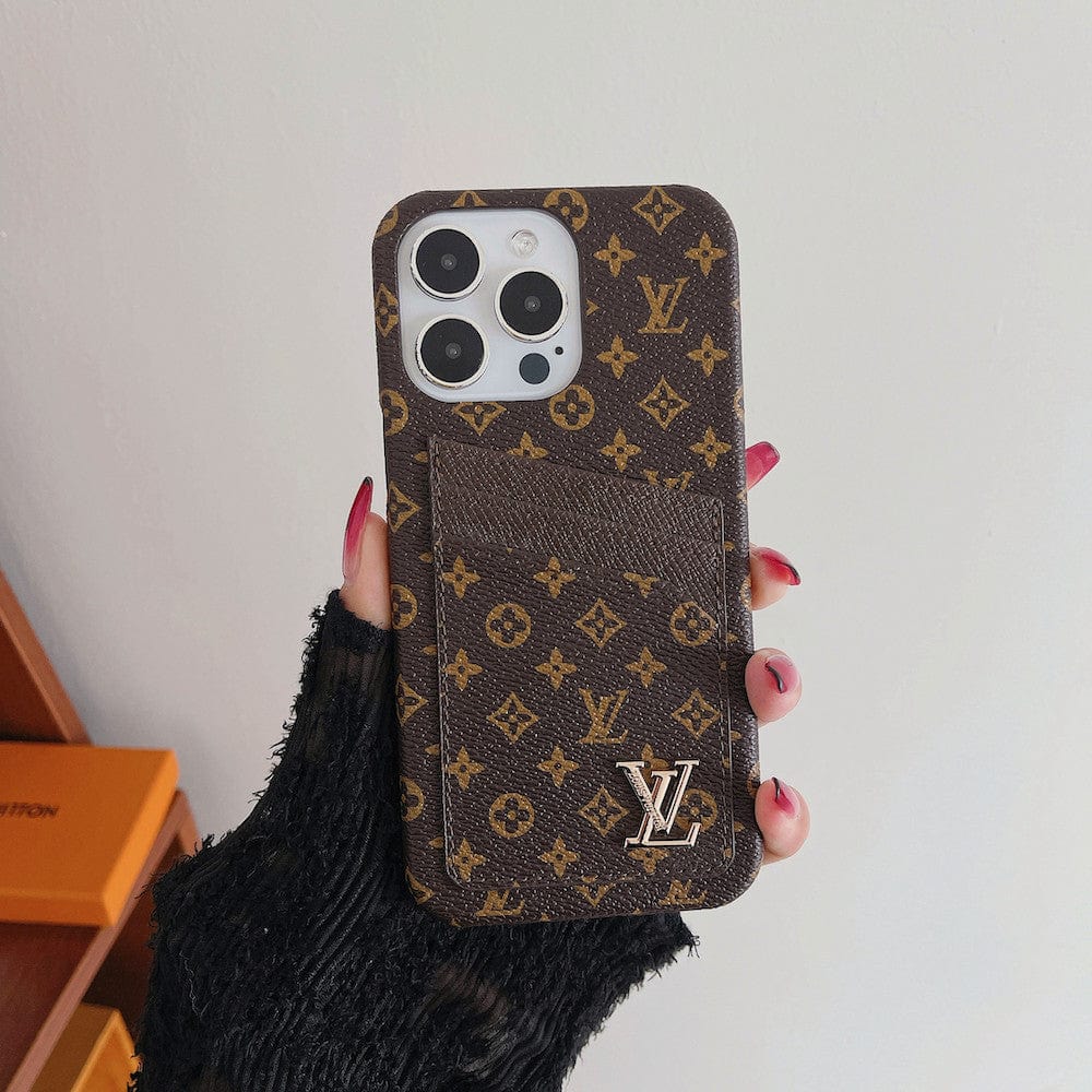Tunde Store Louis Vuitton iPhone Cases with Extra Pouch - New Edition