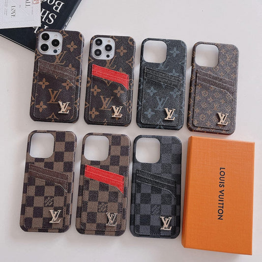 Tunde Store Louis Vuitton iPhone Cases with Extra Pouch - New Edition