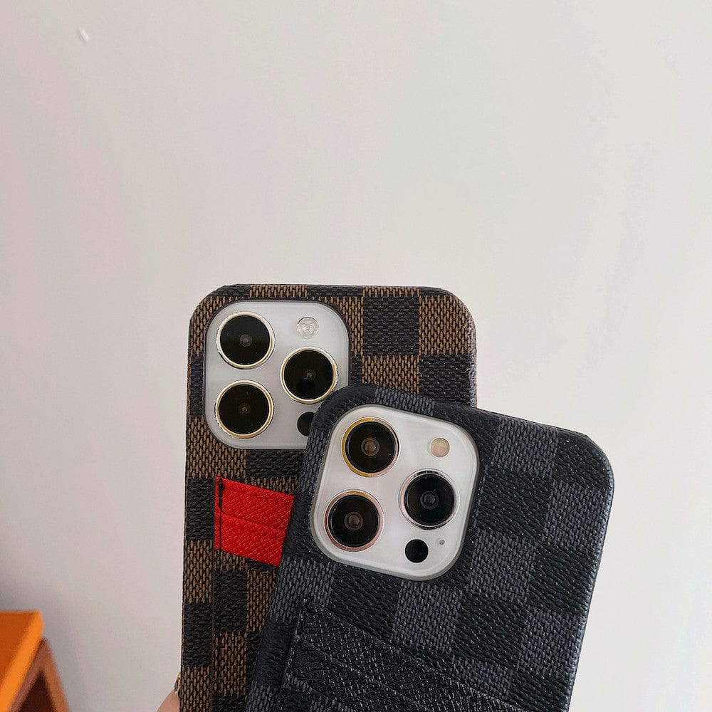 Tunde Store Louis Vuitton iPhone Cases with Extra Pouch - New Edition