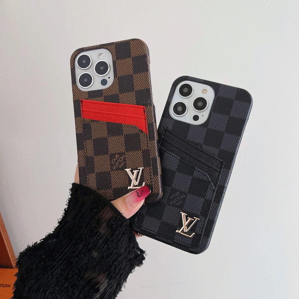 Tunde Store Louis Vuitton iPhone Cases with Extra Pouch - New Edition