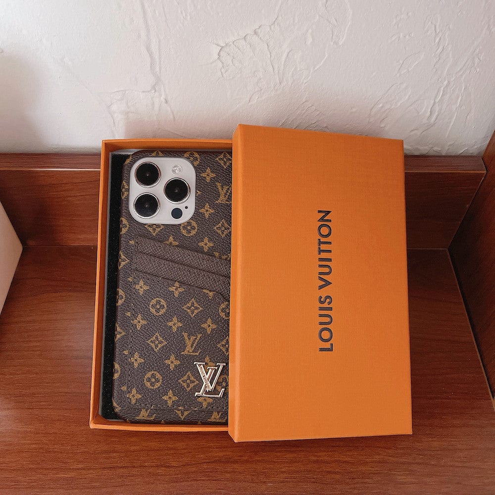 Tunde Store Louis Vuitton iPhone Cases with Extra Pouch - New Edition