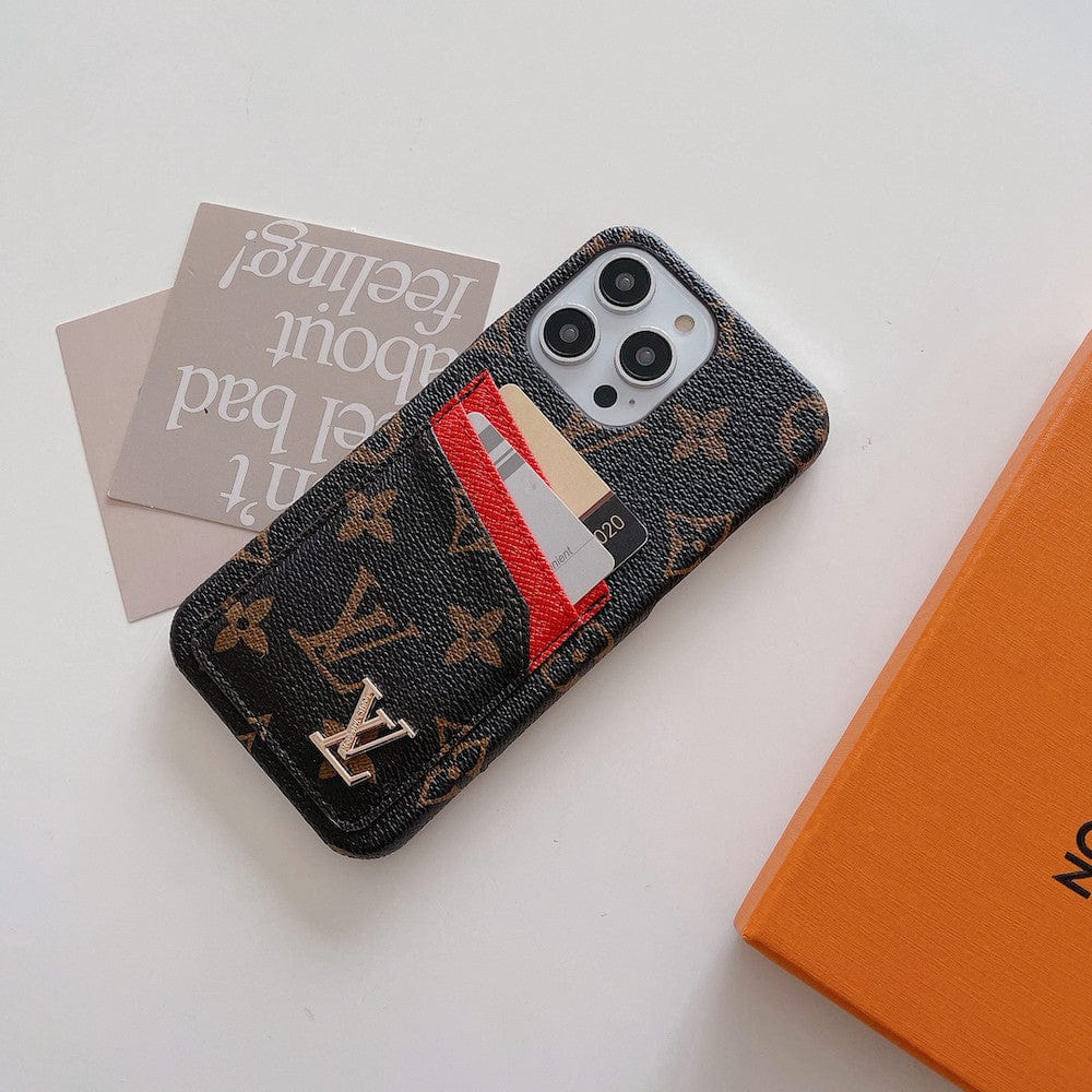 Tunde Store Louis Vuitton iPhone Cases with Extra Pouch - New Edition