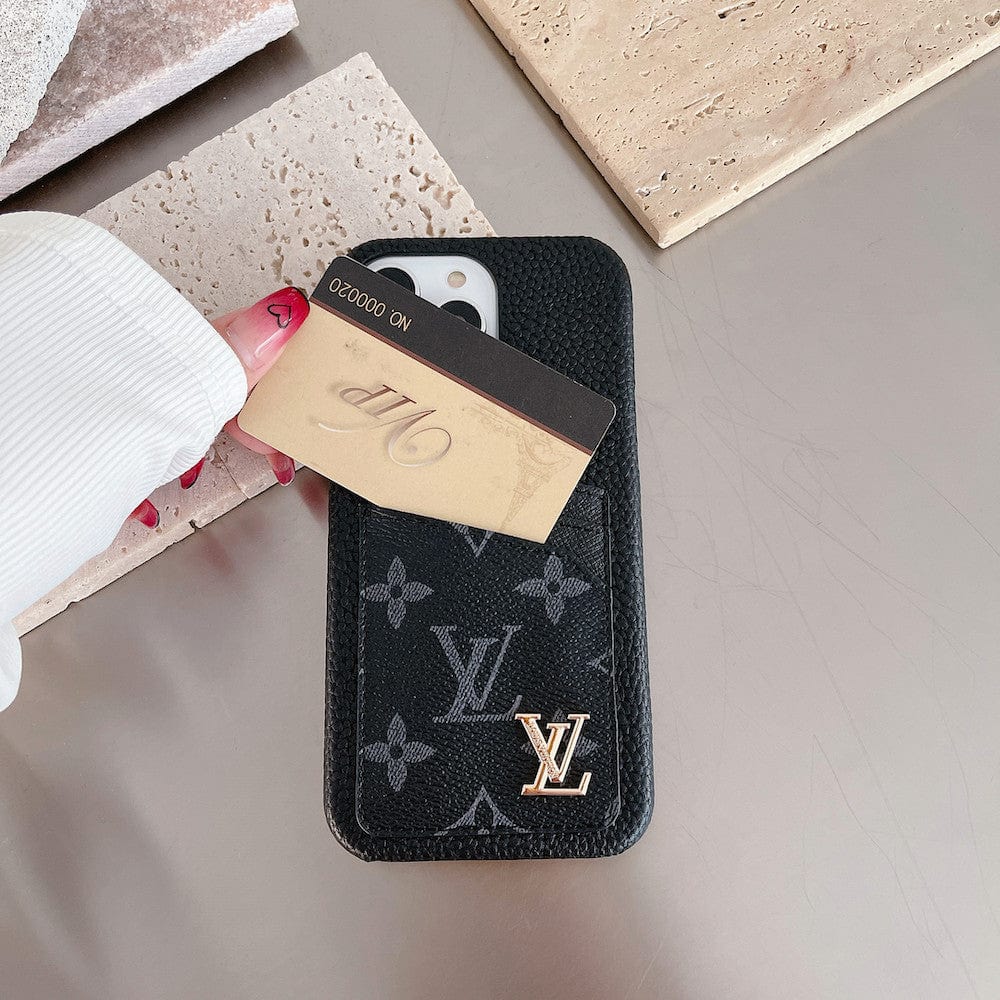 Tunde Store Louis Vuitton iPhone Cases with Extra Pouch - Timeless Luxury