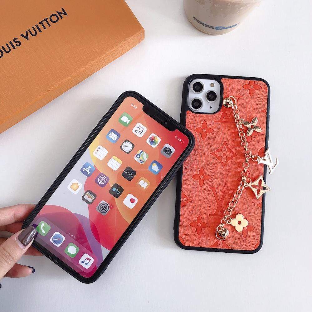 Tunde Store Louis Vuitton Leather iPhone 13 to 15 Cases
