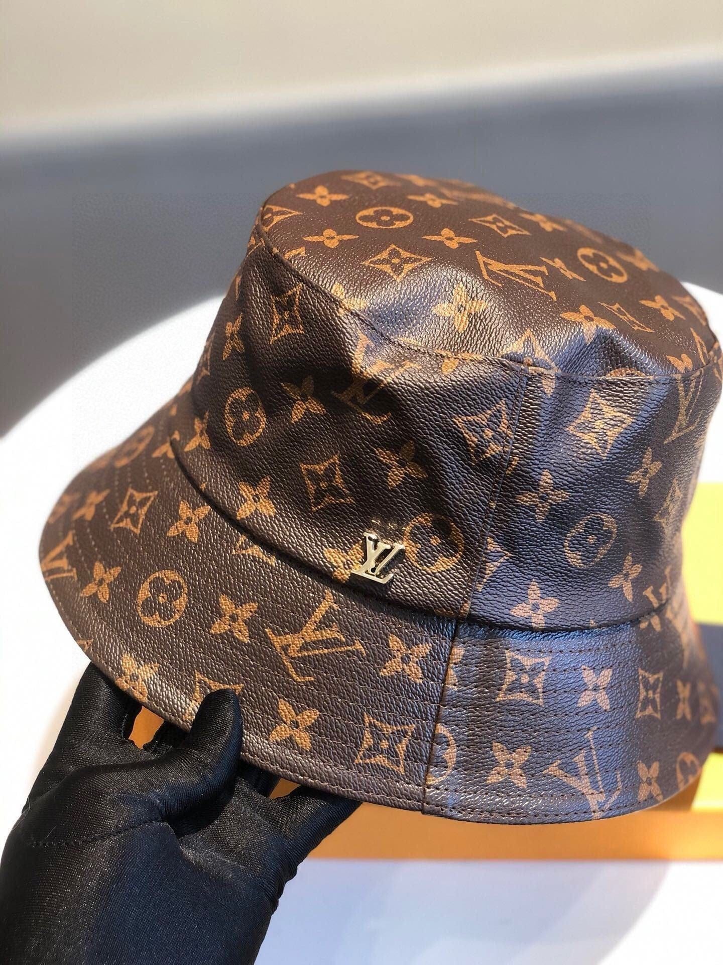 Tunde Store Louis Vuitton Leather Monogram Bucket Hat - Classic Edition