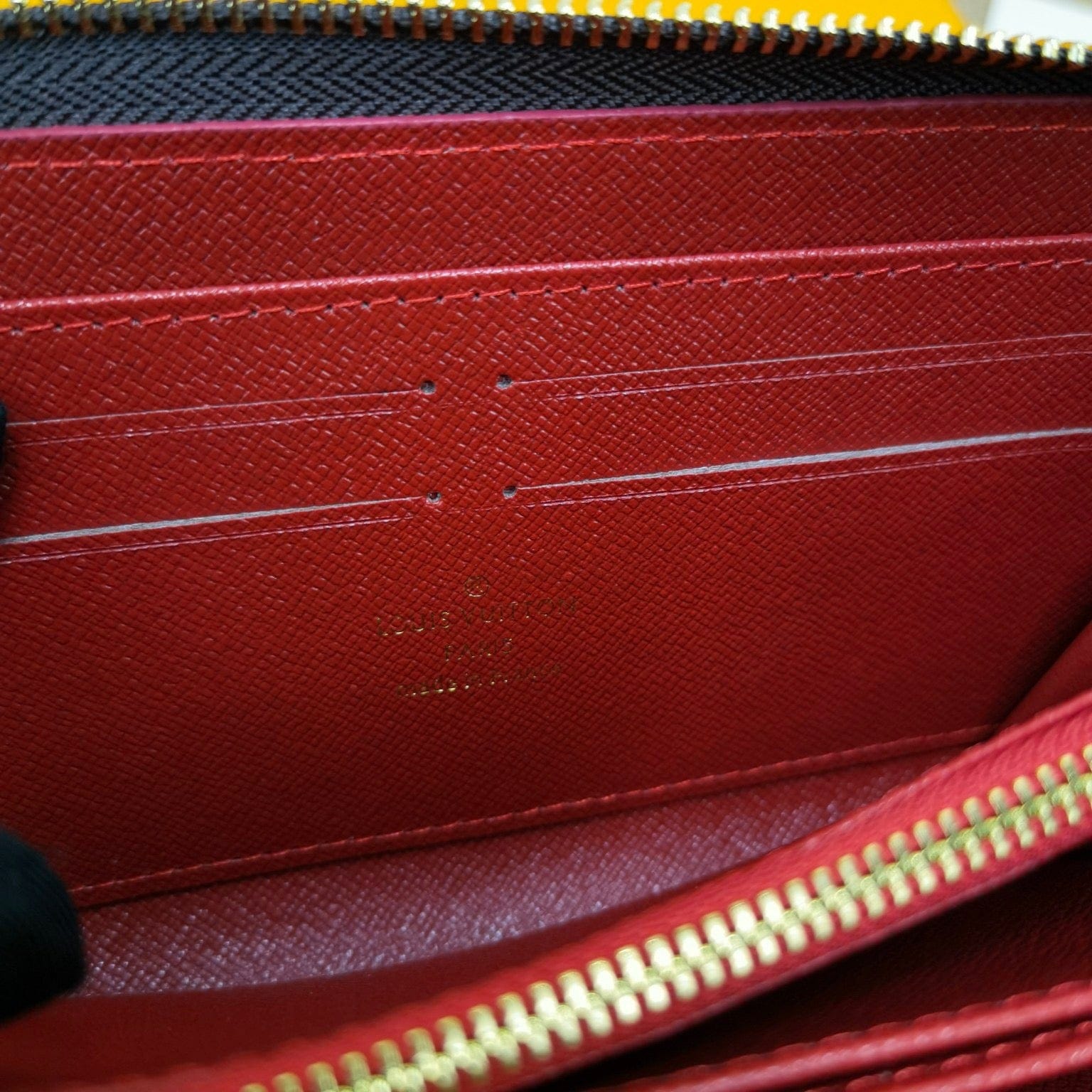 Tunde Store Louis Vuitton Leather Zipper Wallet