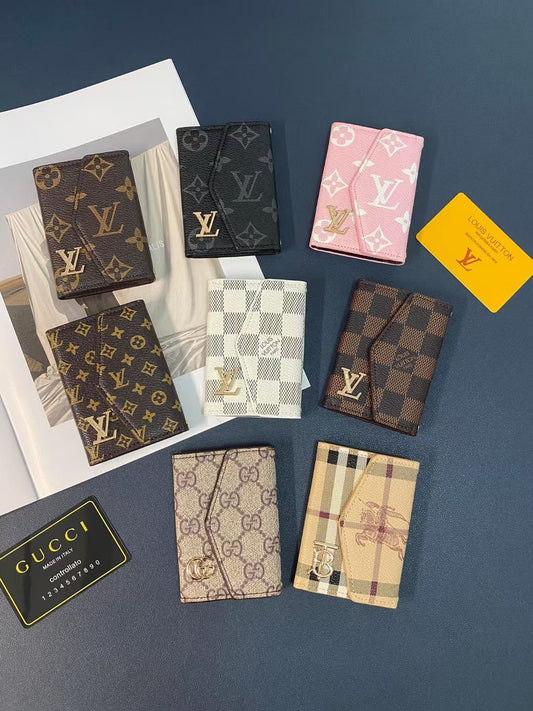 Tunde Store Louis Vuitton Monogram and Checkered Credit Card Holders wallet with LV Logo