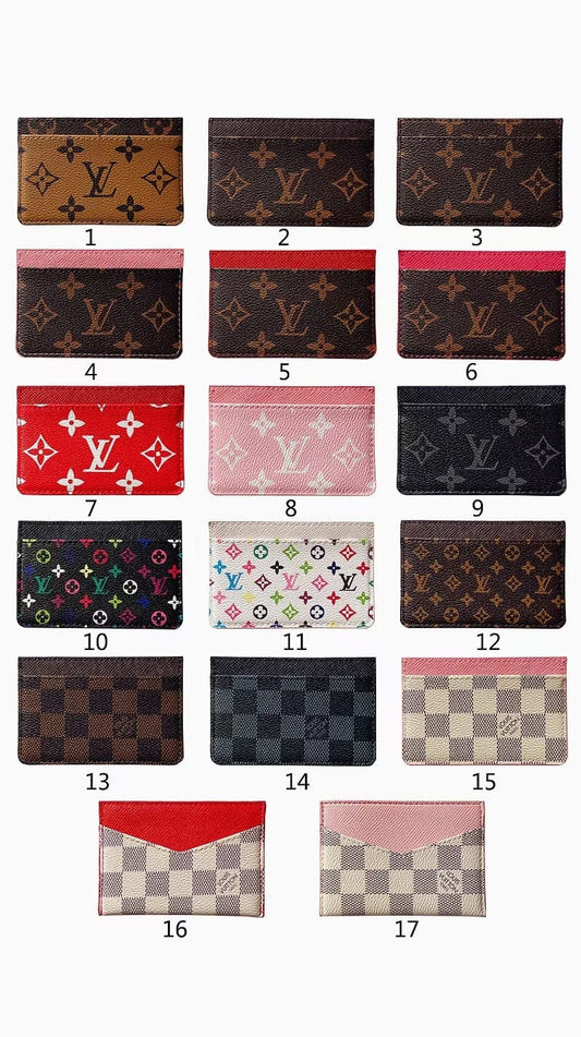 Tunde Store Louis Vuitton Monogram and Damier Canvas Card Holders - 17 Style Wallet Collection