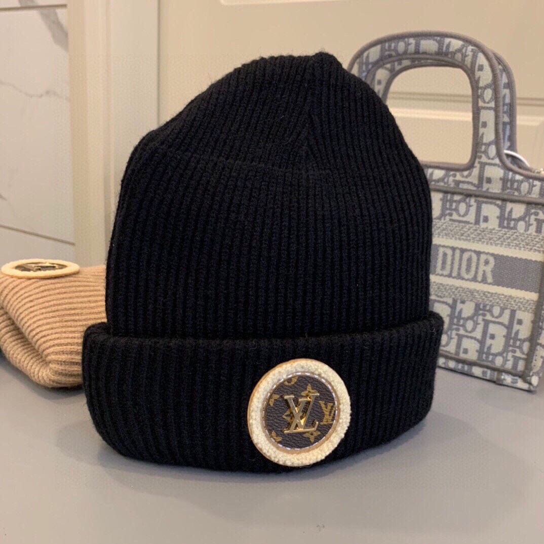 Tunde Store Louis Vuitton Monogram Beanie in Black