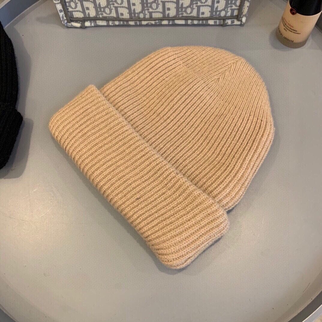 Tunde Store Louis Vuitton Monogram Beige Wool Beanie