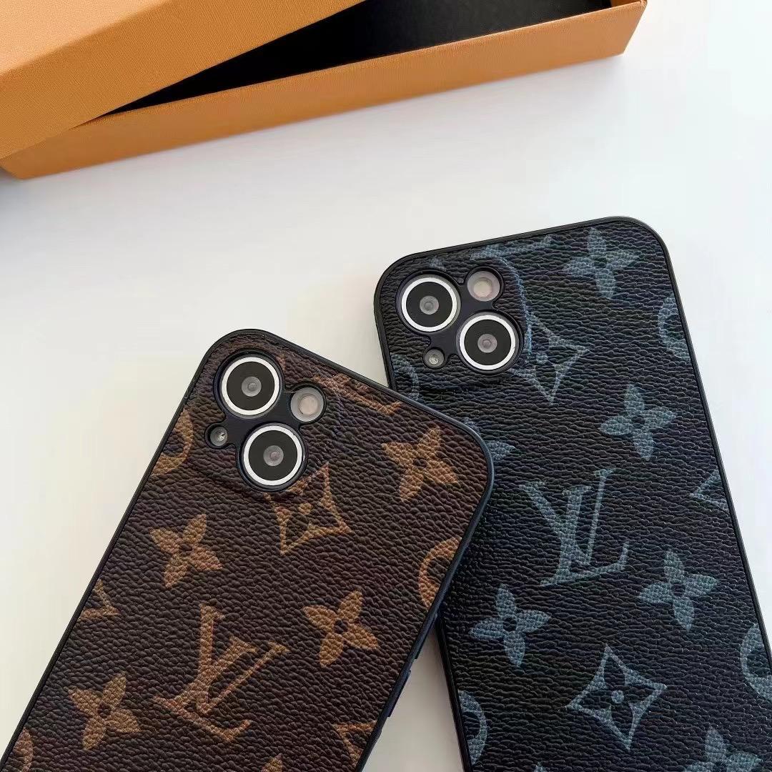 Tunde Store Louis Vuitton Monogram Leather iPhone Cases - Available for iPhone 11 to iPhone 15