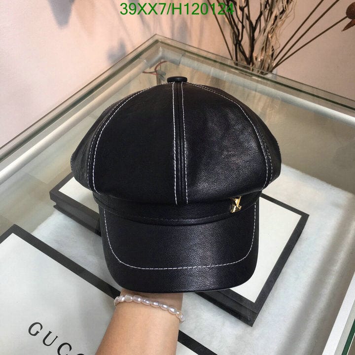 Tunde Store Louis Vuitton Newsboy Hat - Black & White