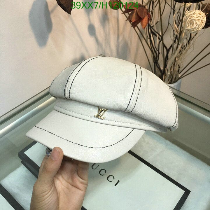 Tunde Store Louis Vuitton Newsboy Hat - Black & White