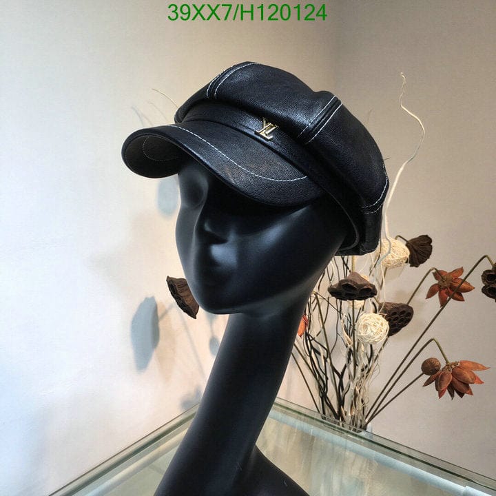 Tunde Store Louis Vuitton Newsboy Hat - Black & White