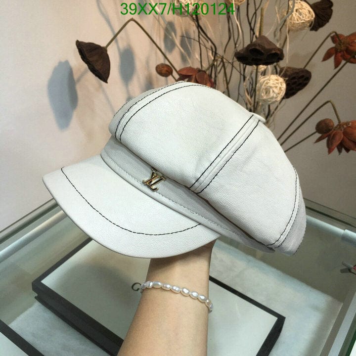 Tunde Store Louis Vuitton Newsboy Hat - Black & White