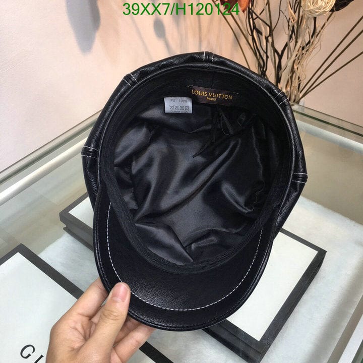 Tunde Store Louis Vuitton Newsboy Hat - Black & White