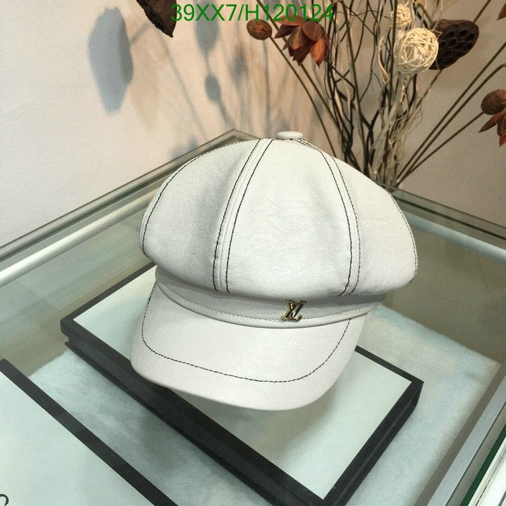 Tunde Store Louis Vuitton Newsboy Hat - Black & White