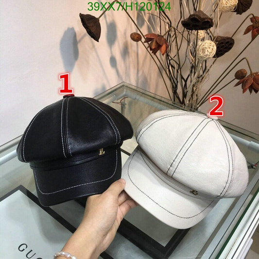 Tunde Store Louis Vuitton Newsboy Hat - Black & White