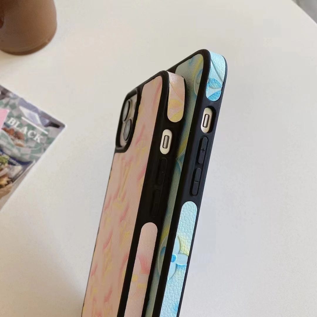 Tunde Store Louis Vuitton Pastel Monogram Embossed iPhone Cases