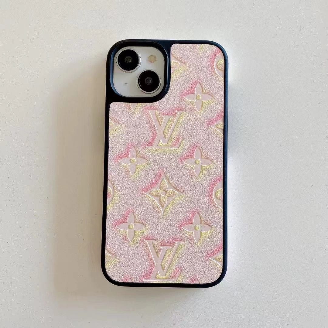 Tunde Store Louis Vuitton Pastel Monogram Embossed iPhone Cases