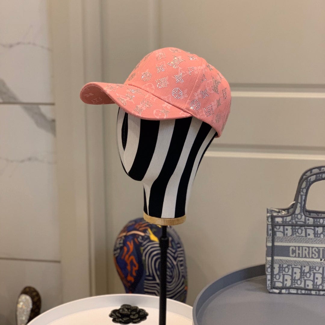 Tunde Store Louis Vuitton Pink Monogram Baseball Cap