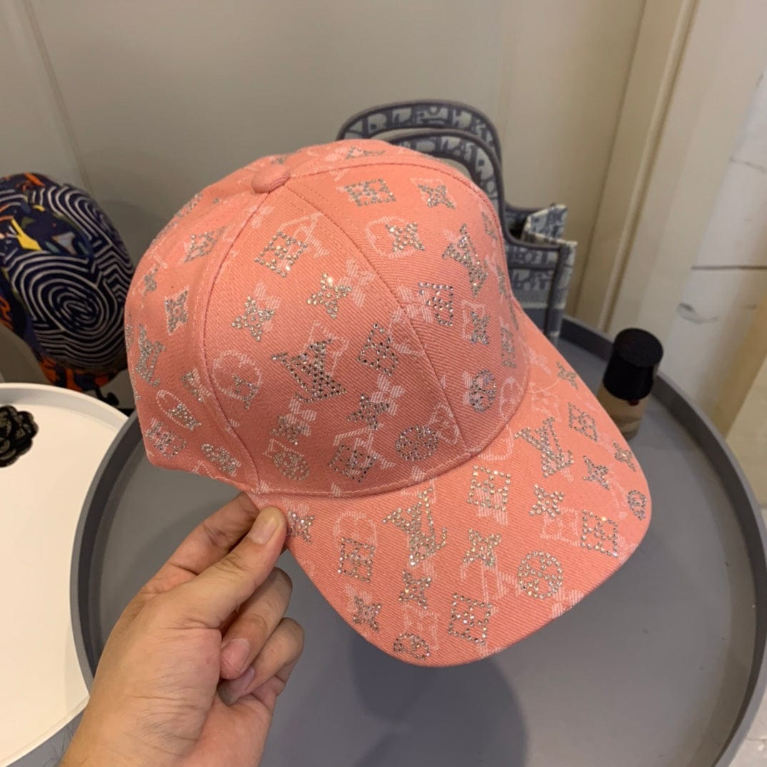 Tunde Store Louis Vuitton Pink Monogram Baseball Cap
