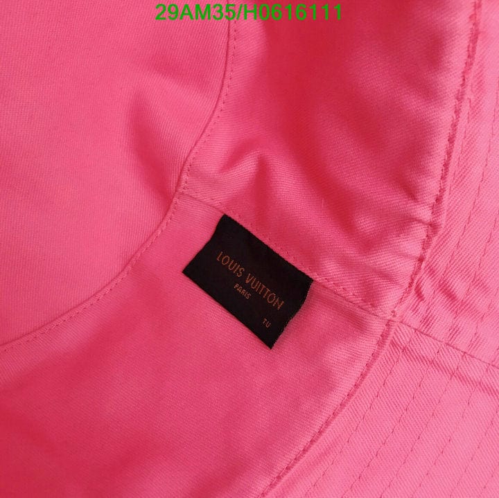 Tunde Store Louis Vuitton Pink & White Bucket Hat