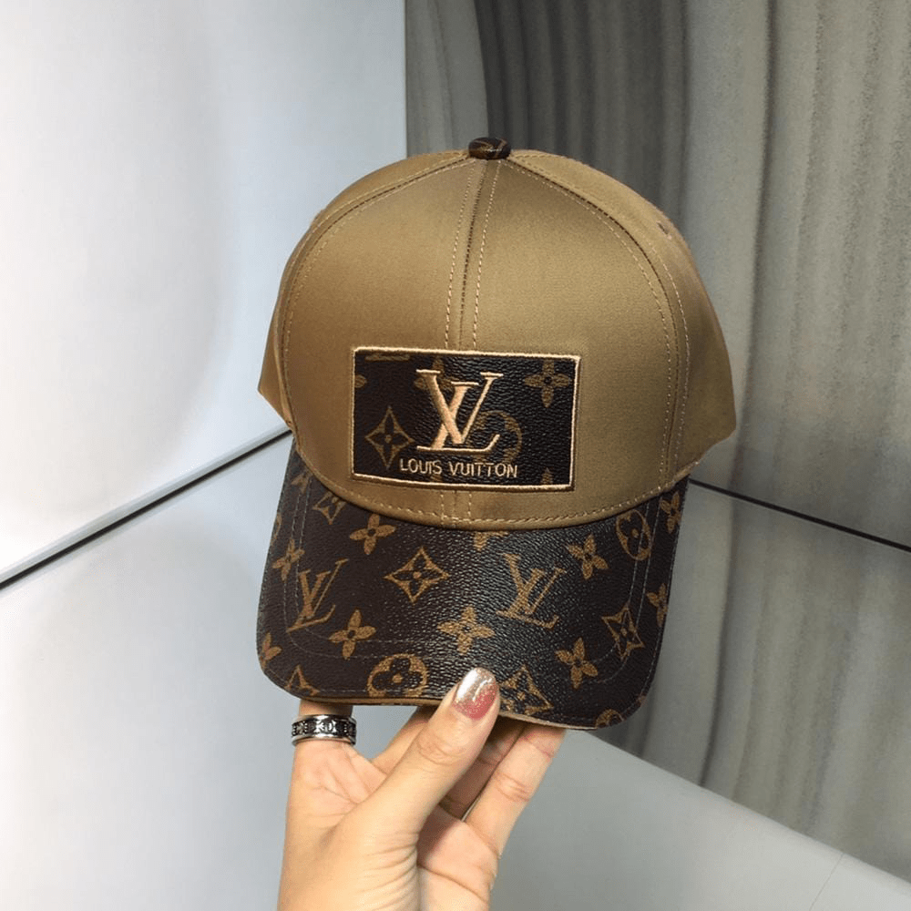 Tunde Store Louis Vuitton Premium Brown and Caramel Cap for Men