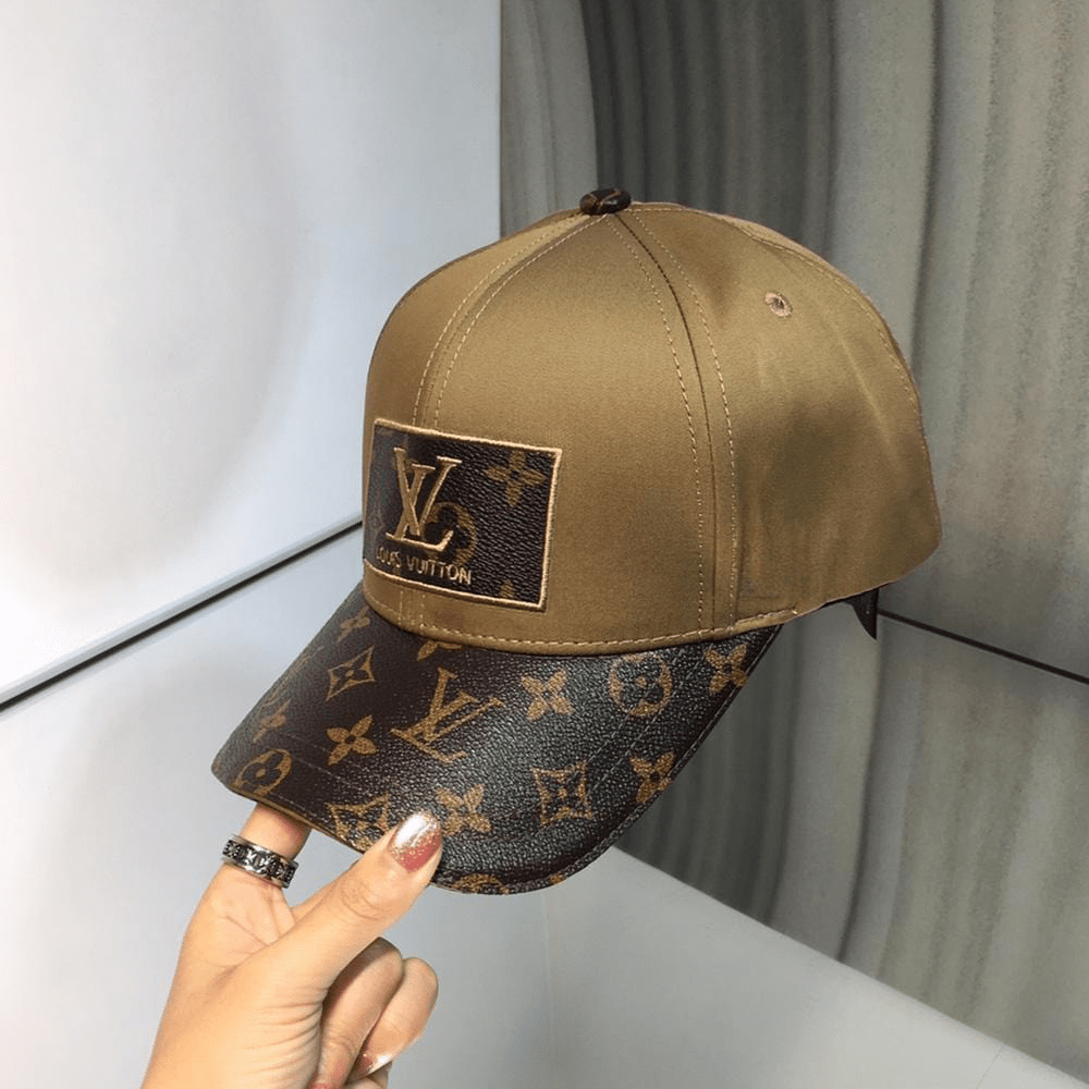 Tunde Store Louis Vuitton Premium Brown and Caramel Cap for Men