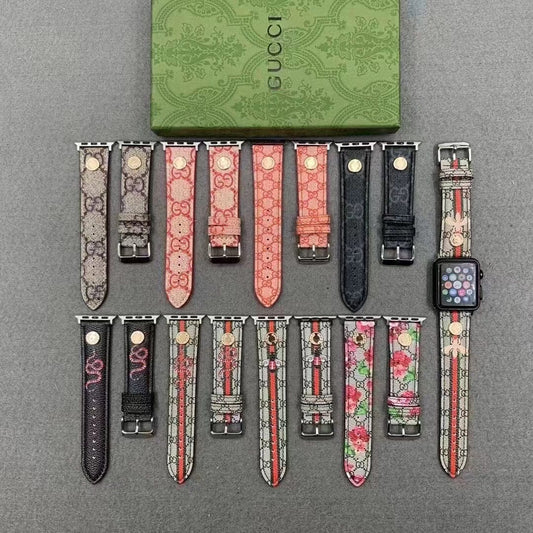 Tunde Store Louis Vuitton Premium Leather Watch Band 38/40/41/42/44/45/49 mm