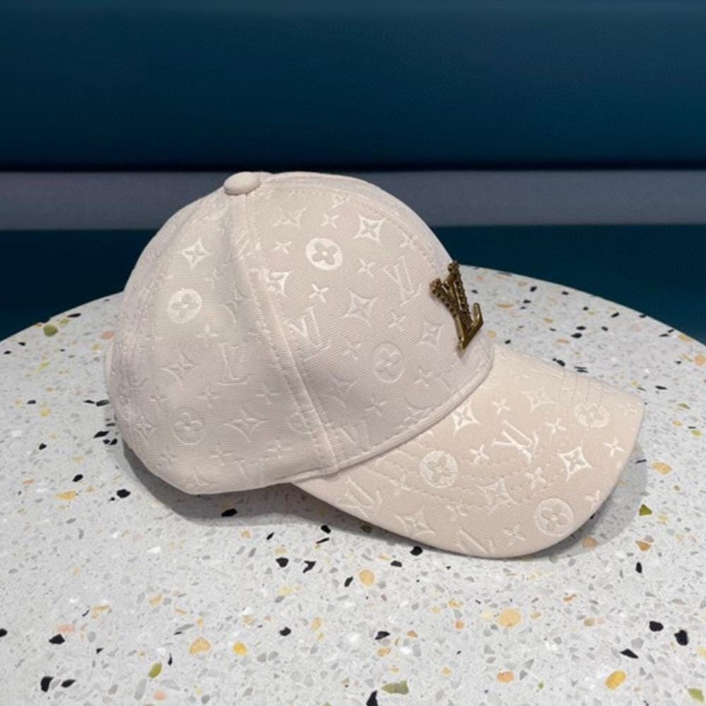 Tunde Store Louis Vuitton Prestige Cream Cap for Men - Monogram Plaid Men Cap