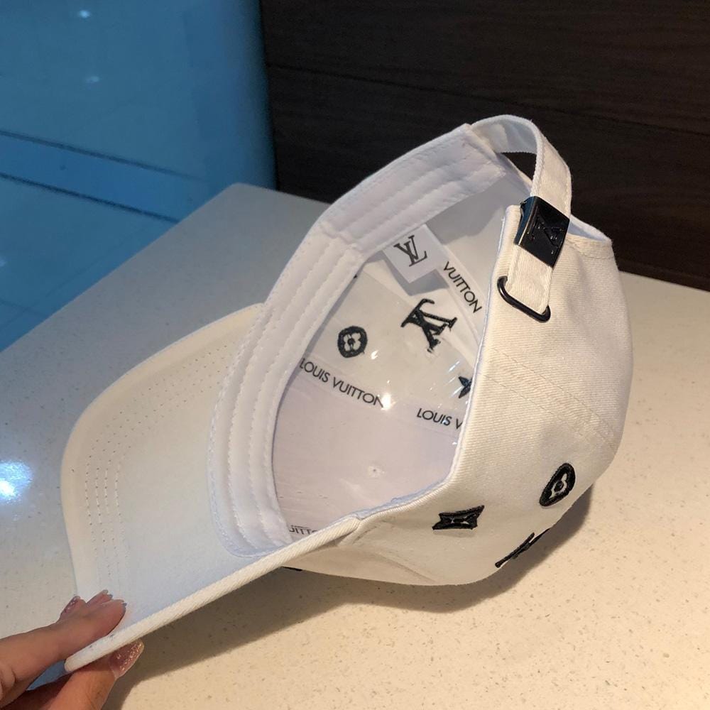 Tunde Store Louis Vuitton Sleek White Cap for Men | Men Cap's