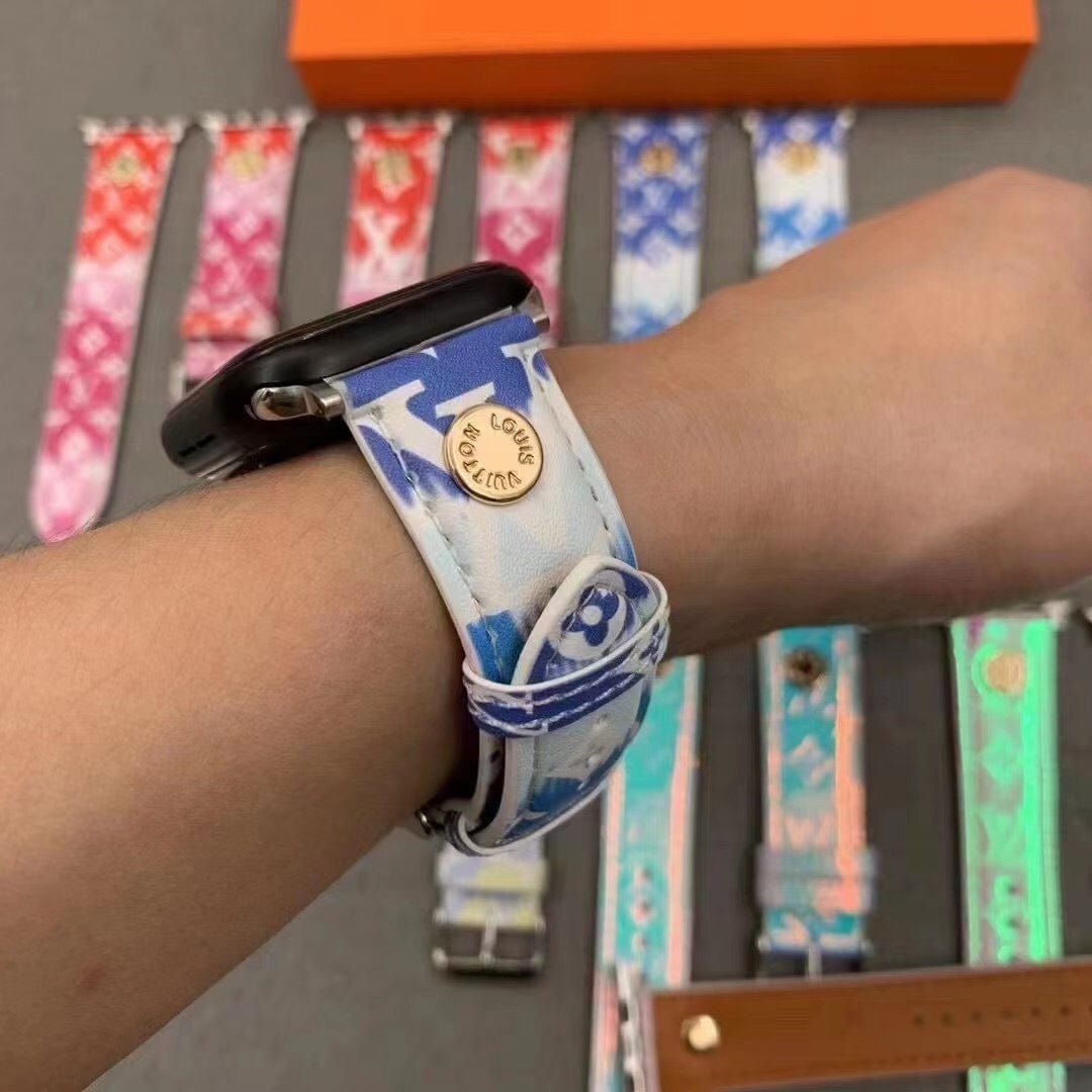 Tunde Store Louis Vuitton Smooth Leather Watch Band 38/40/41/42/44/45/49 mm