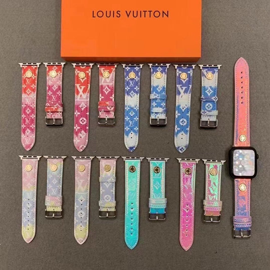 Tunde Store Louis Vuitton Smooth Leather Watch Band 38/40/41/42/44/45/49 mm