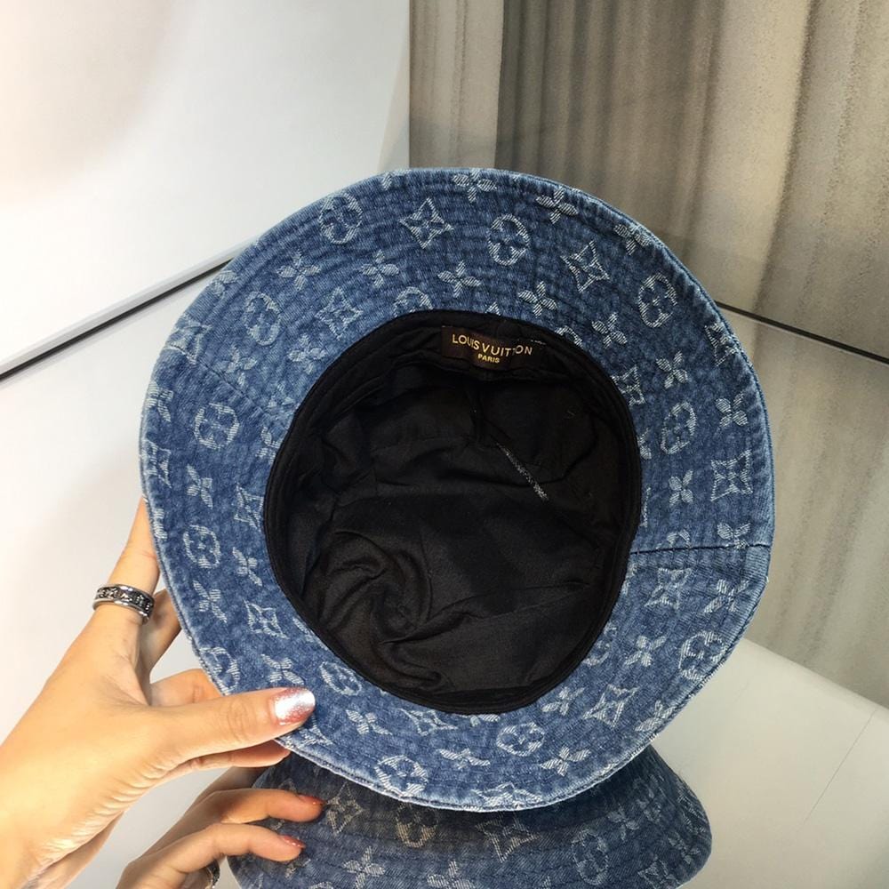 Tunde Store Louis Vuitton Space Denim Bucket Hat