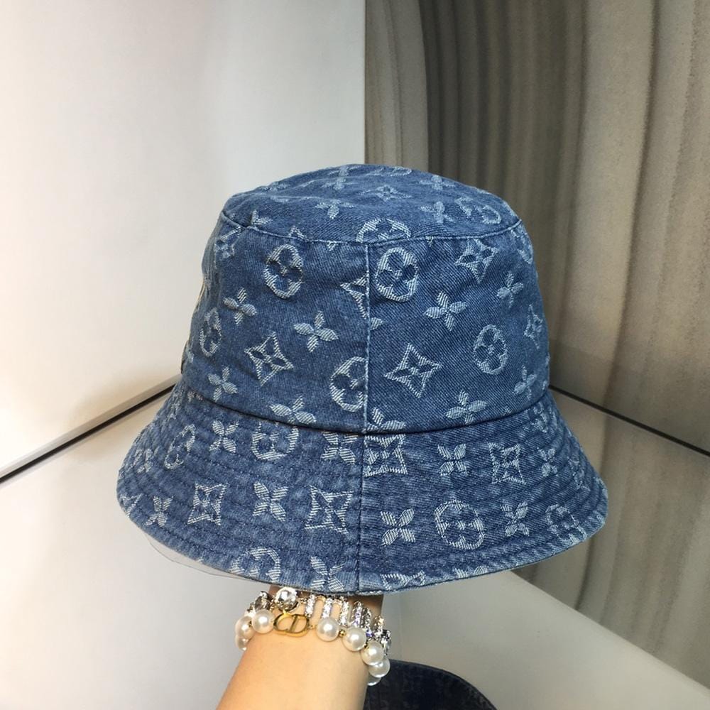 Tunde Store Louis Vuitton Space Denim Bucket Hat
