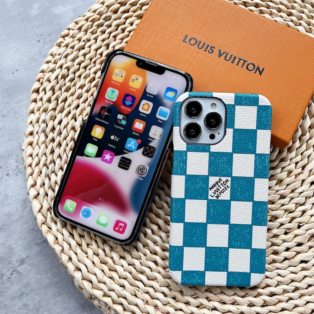 Tunde Store Louis Vuitton Vibrant Bleach Rainbow iPhone Cases