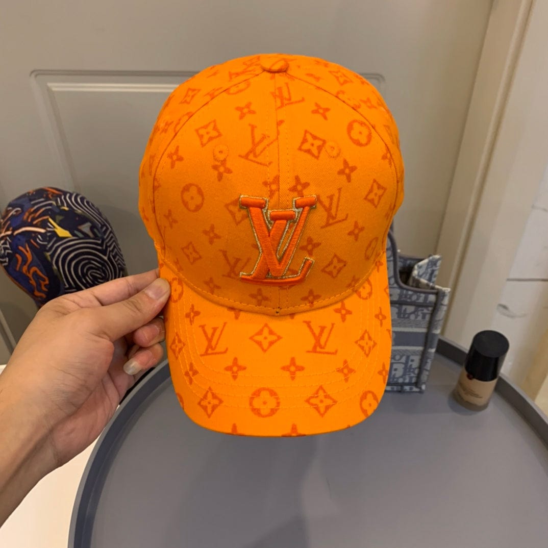 Tunde Store Louis Vuitton Vibrant Orange Monogram Cap