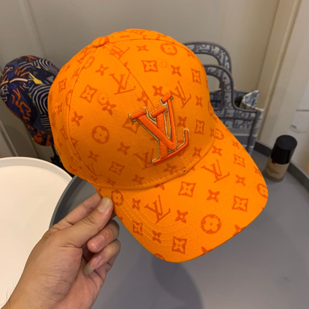 Tunde Store Louis Vuitton Vibrant Orange Monogram Cap