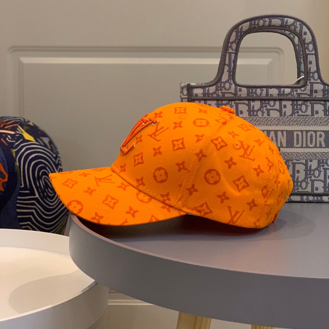 Tunde Store Louis Vuitton Vibrant Orange Monogram Cap