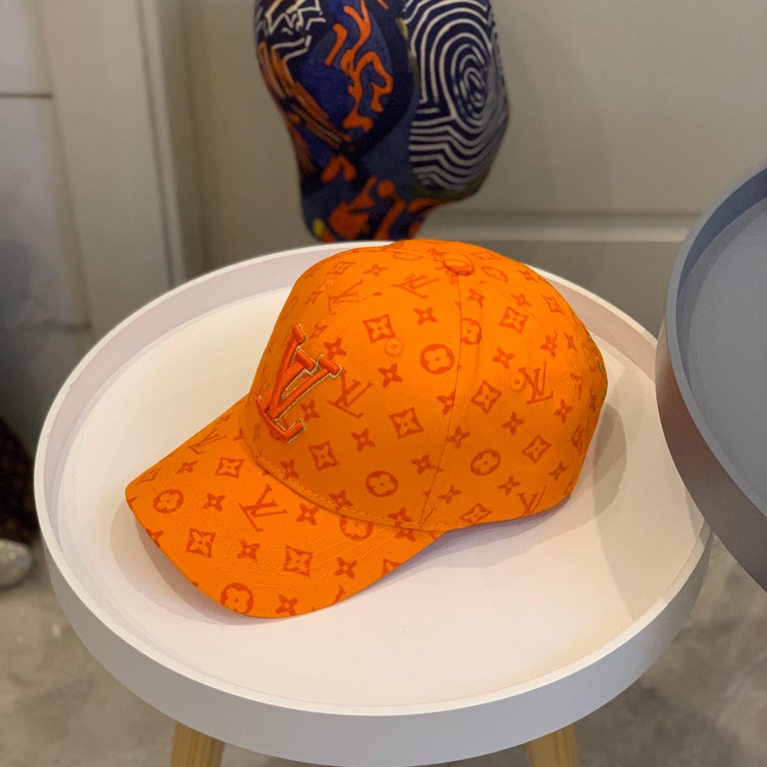 Tunde Store Louis Vuitton Vibrant Orange Monogram Cap