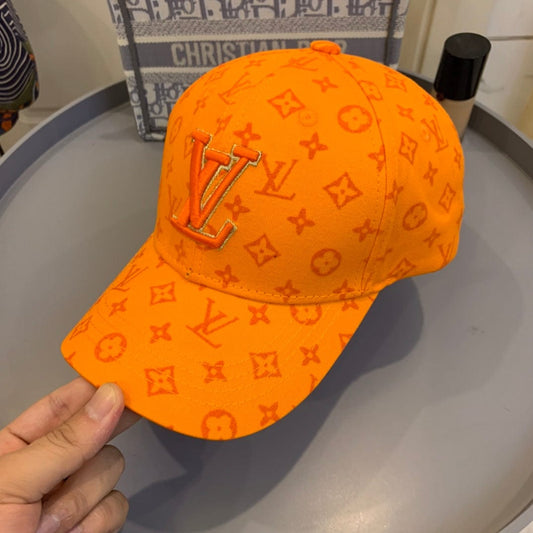 Tunde Store Louis Vuitton Vibrant Orange Monogram Cap