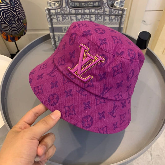 Tunde Store Louis Vuitton Vibrant Purple Monogram Bucket Hat