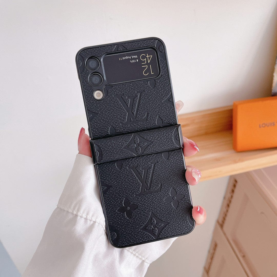 Tunde Store Louis Vuitton Z Flip Phone Case with Finger Strap | Stylish Grip