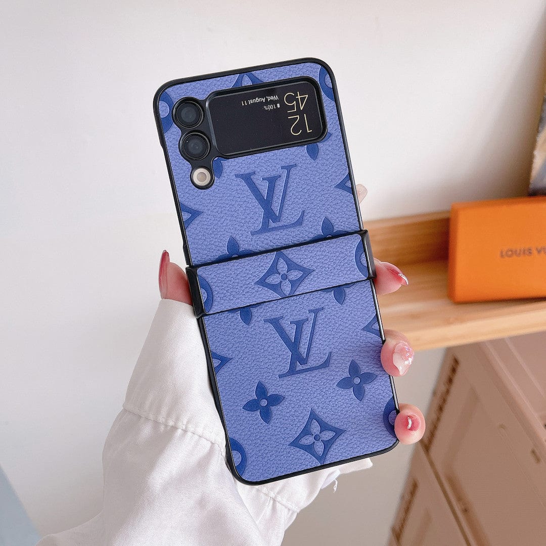 Tunde Store Louis Vuitton Z Flip Phone Case with Finger Strap | Stylish Grip