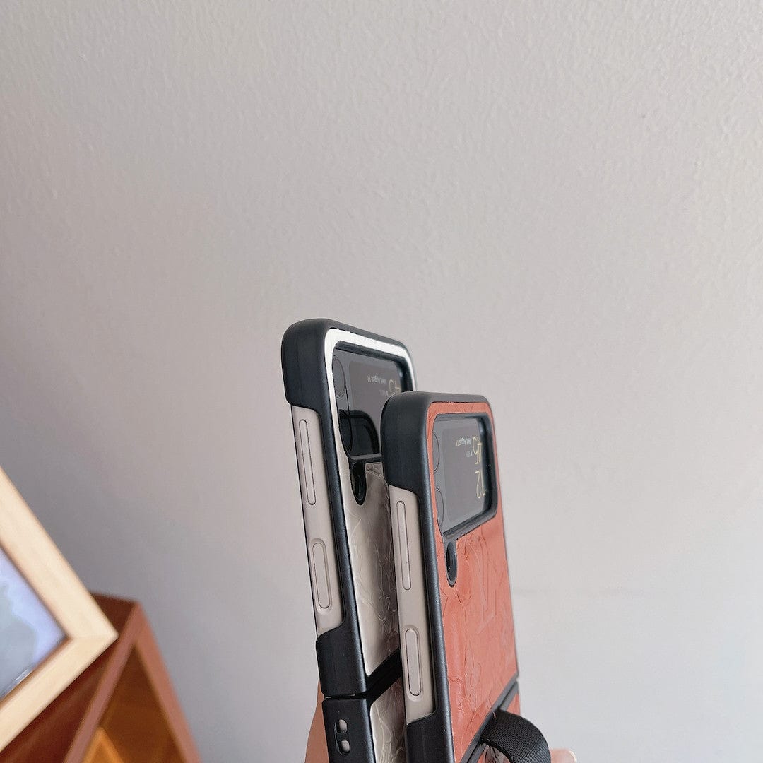 Tunde Store Louis Vuitton Z Flip Phone Case with Ring Holder